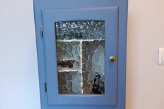 Vente avec paiement en ligne: Armoire de toilette murale Mado vintage bleu