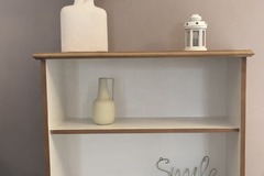 Vente avec paiement en ligne: Étagère Bibliothèque Scandinave Bois Blanc 3 Étagères