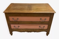 Vente avec paiement en ligne: Maie Pétrin Ancienne Restaurée Vintage Bois Massif