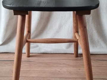 Vente avec paiement en ligne: Tabouret bois massif rustique, style industriel