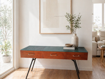 Vente avec paiement en ligne: Meuble lumineux upcyclé LED bois recyclé