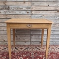 Vente avec paiement en ligne: Bureau table ancienne chêne massif restaurée