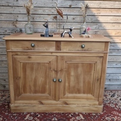 Vente avec paiement en ligne: Buffet Ancien Bois Massif Rénové Début 1900