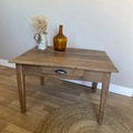 Vente avec paiement en ligne: Table Basse Chêne Massif Style Ferme Rustique