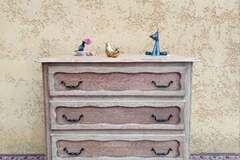 Vente avec paiement en ligne: Commode vintage rénovée, pièce unique