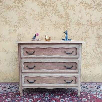 Vente avec paiement en ligne: Commode vintage rénovée, pièce unique