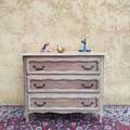 Vente avec paiement en ligne: Commode vintage rénovée, pièce unique