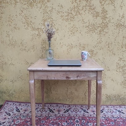 Vente avec paiement en ligne: Table bois naturel polyvalente petits espaces