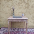 Vente avec paiement en ligne: Table bois naturel polyvalente petits espaces