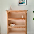 Vente avec paiement en ligne: Bibliothèque Bibus merisier terracotta, étagères réglables