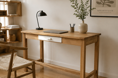 Vente avec paiement en ligne: Table ancienne de ferme bois massif tiroir