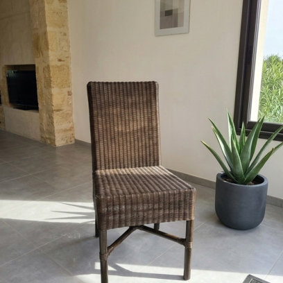 Vente avec paiement en ligne: Chaise en rotin naturel très confortable