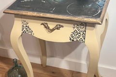 Vente avec paiement en ligne: Console baroque bois tiroir noir vélo