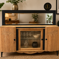 Vente avec paiement en ligne: Buffet Art Déco restauré en bois massif