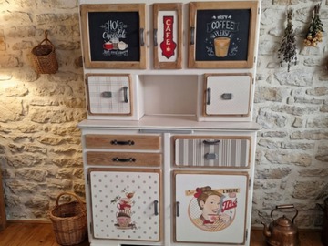 Vente avec paiement en ligne: Buffet Mado Vintage Cuisine Rétro Café Thé