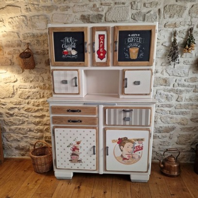 Vente avec paiement en ligne: Buffet Mado Vintage Cuisine Rétro Café Thé