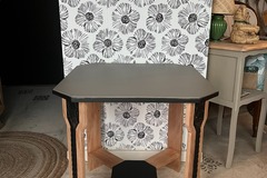 Vente avec paiement en ligne: Guéridon Art Déco bois vintage Esmée hexagonal