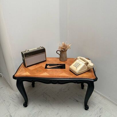 Vente avec paiement en ligne: Table Basse Street Art Noir Mat