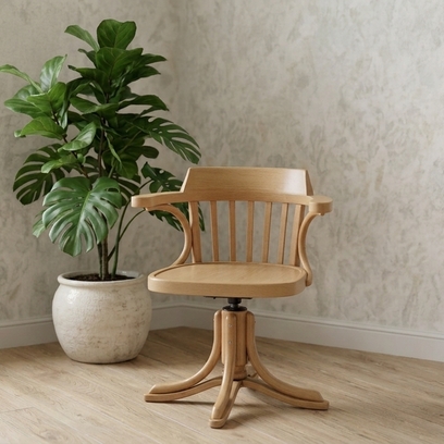Vente avec paiement en ligne: Chaise bistrot pivotante vintage style Baumann