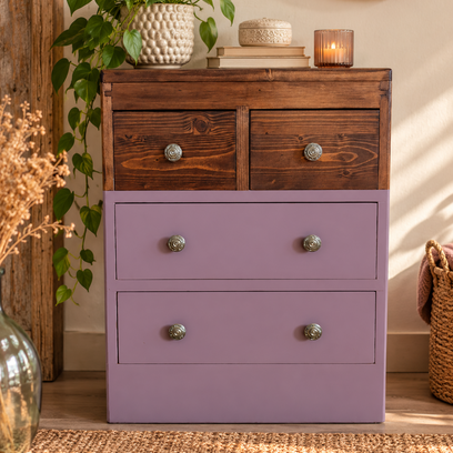 Vente avec paiement en ligne: Mini-commode bois de rose noyer 